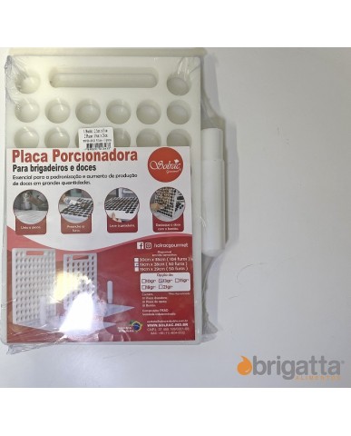 PLACA PORCIONADORA DOCES 50 FUROS SOLRAC